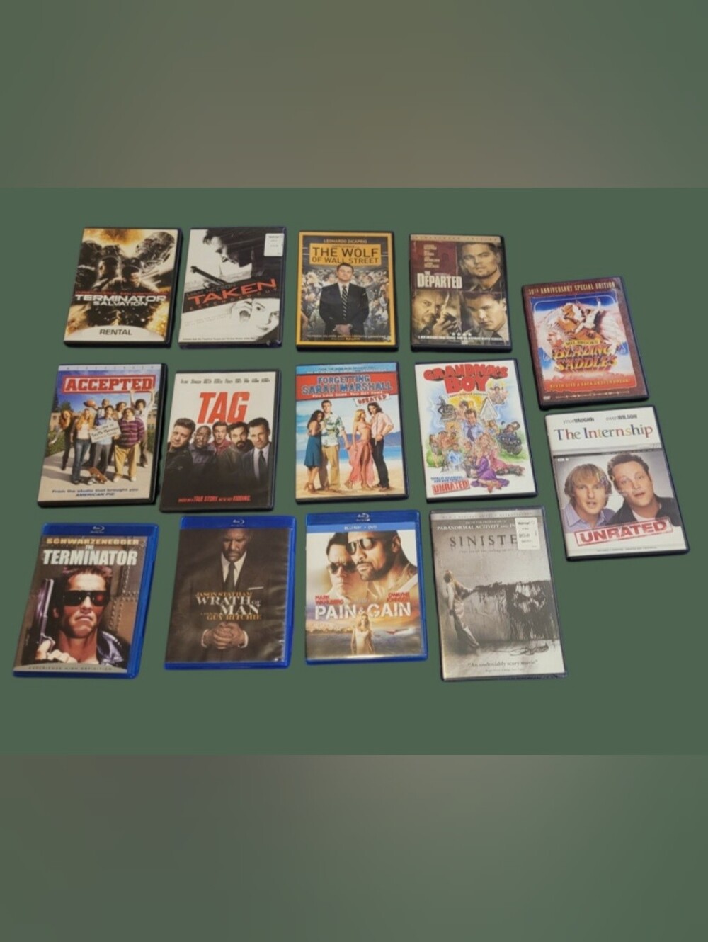14 Movie Bundle Deal – DVDs & Blu-rays (Comedy, Action, Thriller, & More)